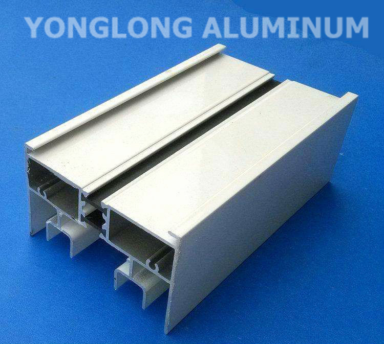Mechanically Polished Aluminium Profile , Aluminum Profile With Powder Coating