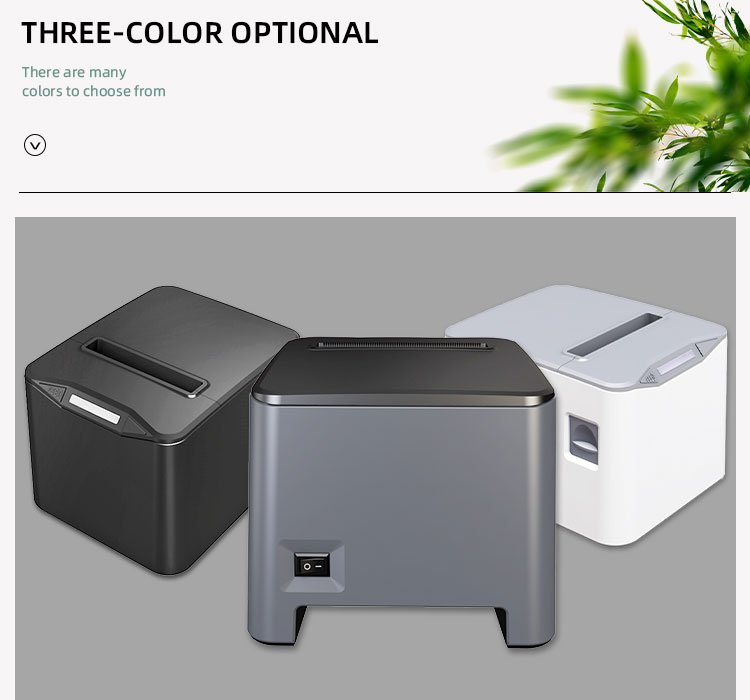 NO Private Mold 3 Inch 80mm Pos Printer Thermal Pos8370 Desktop 80mm Bluetooth Printer
