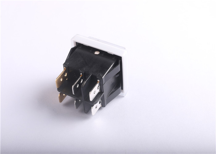 Small Colored T 125 Rocker Switch Double Pole Double Throw 4 Pins 6 Pins