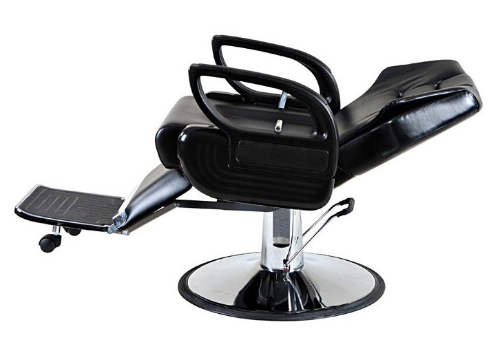 Custom All Purpose Salon Barber Chair 38" Height For Man , Pu Leather Materials