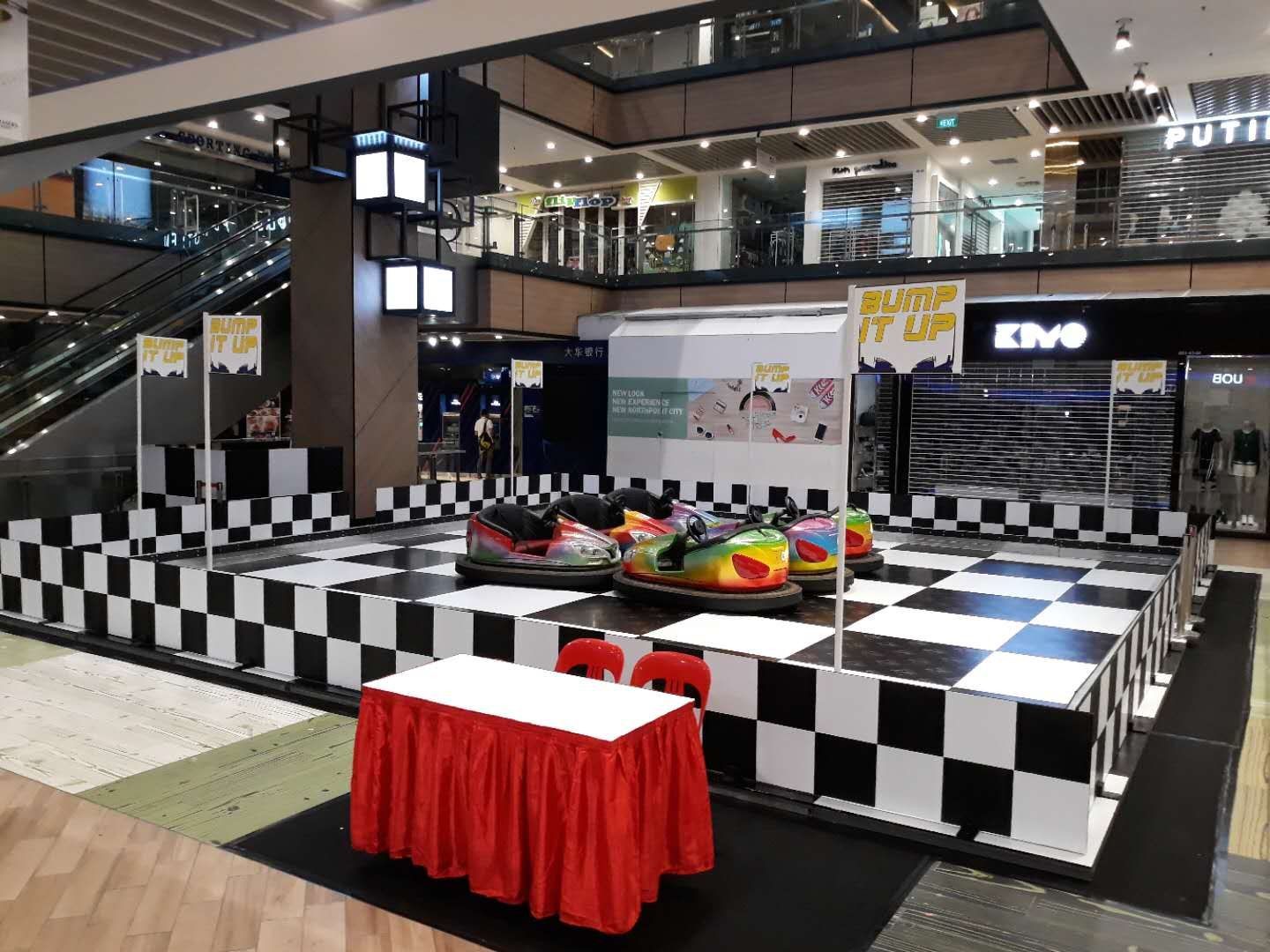 Unique Battery Bumper Cars , Safe Indoor Bumper Cars Thick Material