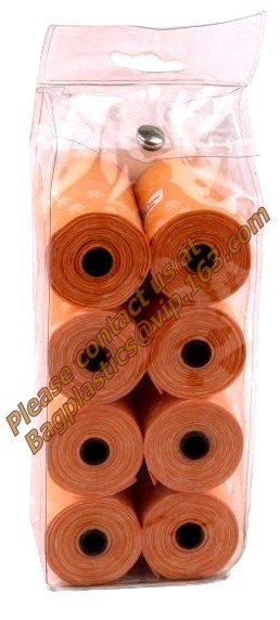 High Quality Eco-friendly Degradable Fashion With Printing Doggy Pet Dog Waste Poop Bags, Eco friendly pet dog waste poo