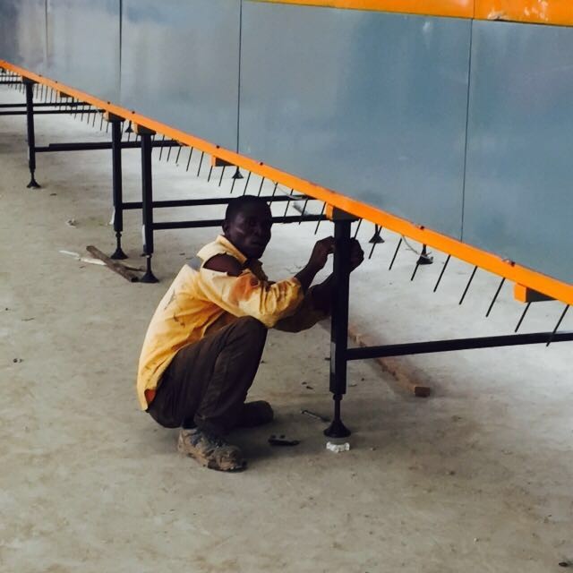 L Shape Roof Tile Roll Forming Machine 0.4mm Thickness CE ISO Certificated