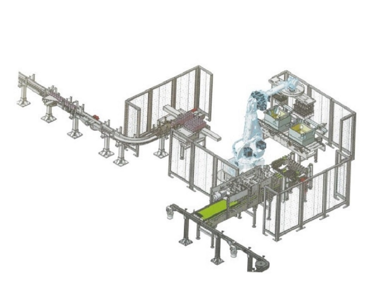 High Precision IRB 340 380V Robot Packaging Machines