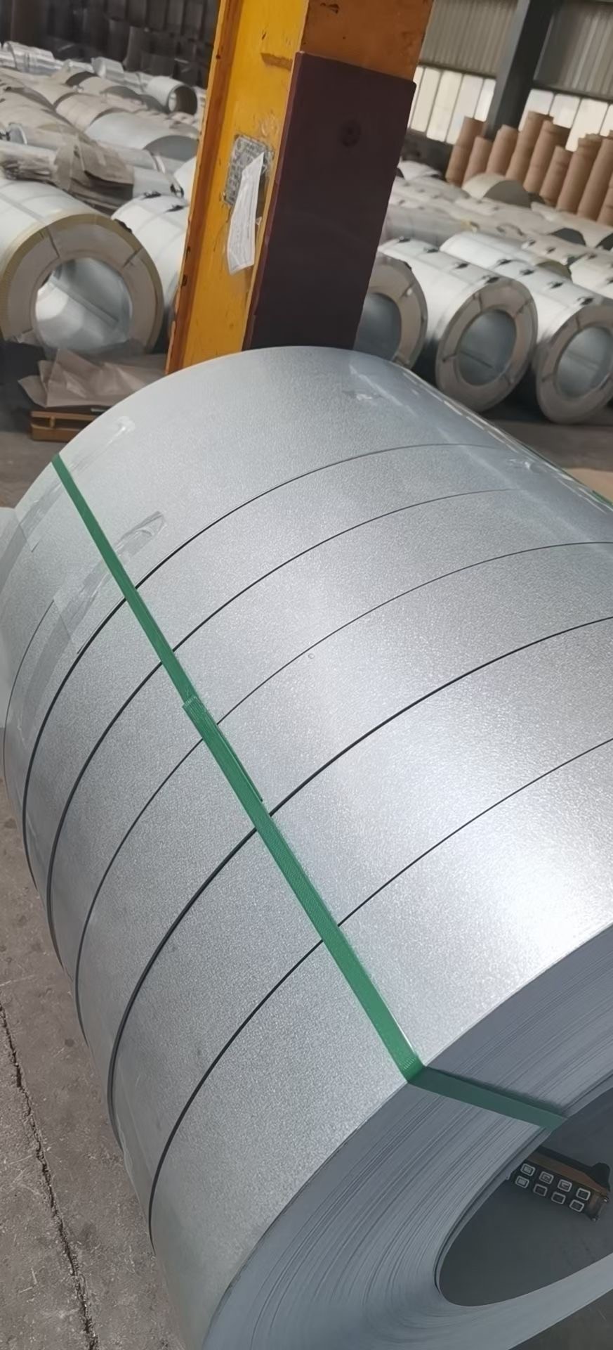 G550 Structural Galvalume 55%Aluzinc Steel Slit Coil AZ150 Blue Anti-Finger Print AFP Light Steel House Steel Slit Coils