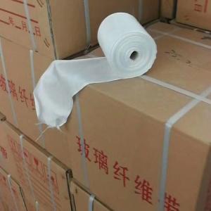 China Acrylic Adhesive High Chemical Resistance Fiberglass Fabric Tape 0.1mm-2mm on sale