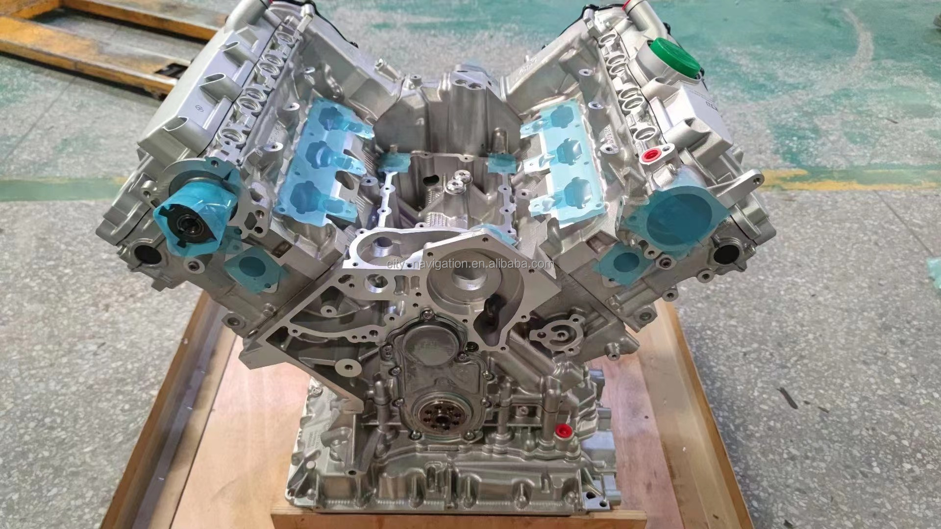 3.0L Displacement CTUC EA837 Audi Long Block Auto Engine Assembly Motor with 245KW