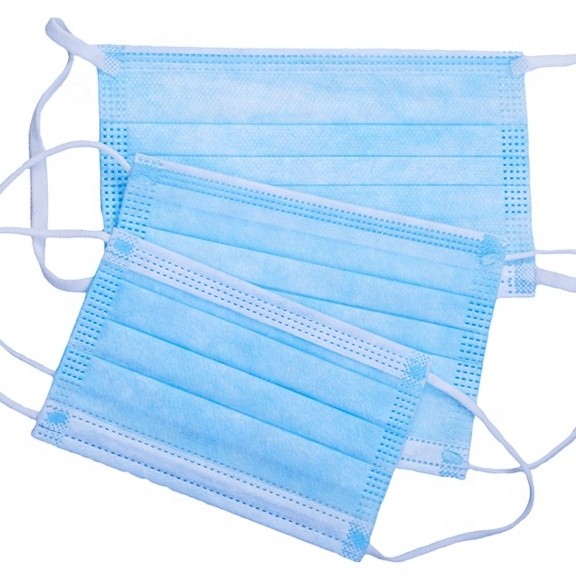 Durable Meltblown Disposable Face Mask For Home / School / Warehouse