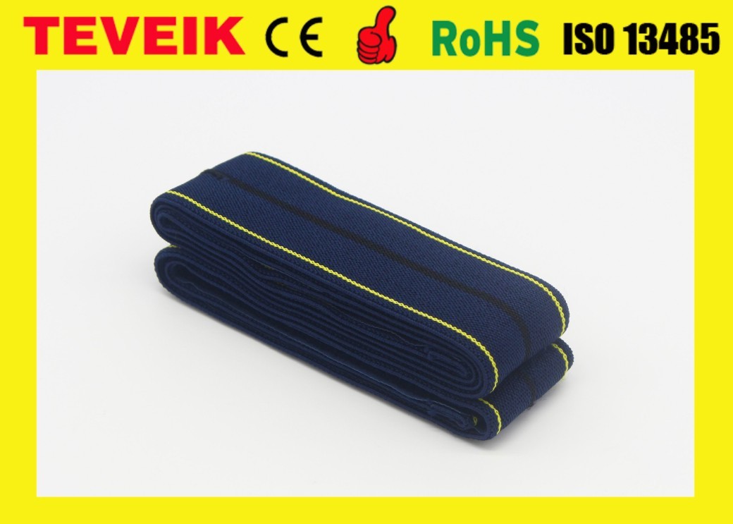 Resuable CTG Belt Fetal Probe Belt With Self-Adhesive Buckle, Latex free,4cm X 1.2m