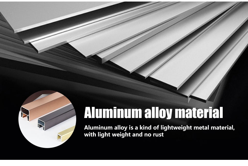 Customized Aluminum Railing System for Decks and Porches Simple Design Flooring Mounted