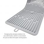 Non Slip Drying Extra Large Sink Protector Kitchen Stemware Dish Drainer Mat