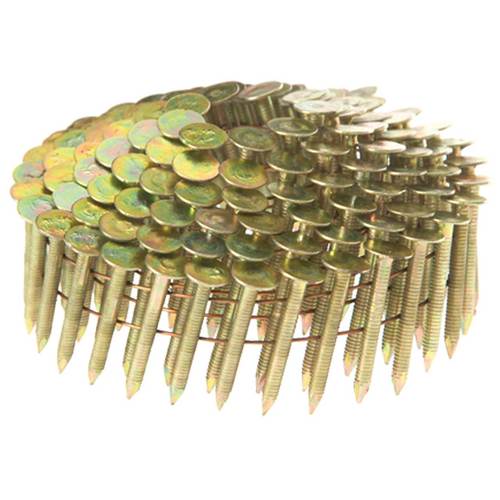 .120''* 1-1/4'' Electric galvanized Diamond Point Round Head Coil Roofing Nails