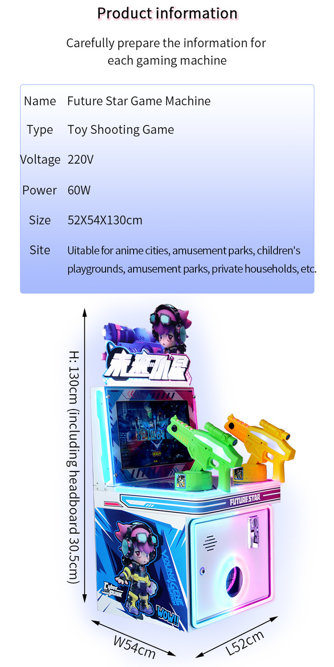 New Arrival Indoor Arcade Coin Operated Game Machine Multiple Style Coin Kid Game Machine