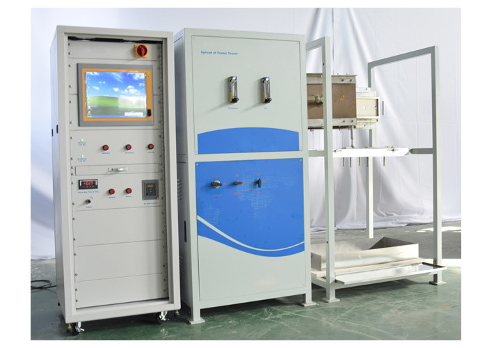 Rail And Marine Vertical Flammability Tester 228kg For Flame Imo Spread