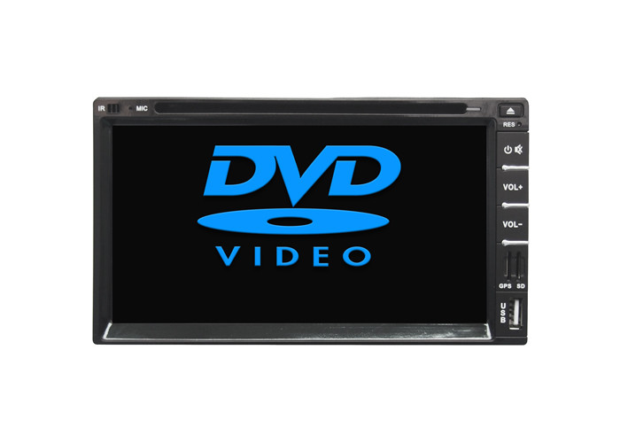 2 Din All-in-One 6.95" Universal Android Car GPS DVD player with Quad Core Capacitive Screen 1G/2G RAM and 16G/32G ROM