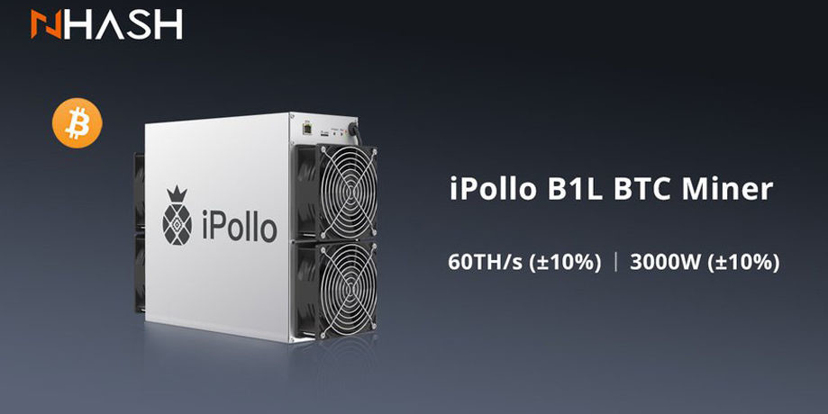 IPollo B1L 60T 50W Bitcoin Mining Machine Meta Miner Tech