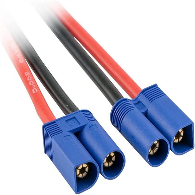 ROHS 12AWG RC Charger Cable EC5 Connector Male To 4mm Bullet Banana Plugs