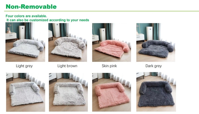 Super Large Size Dog Bed Blanket Winter Pet Sofa Bed 4cm Plush Fabrics