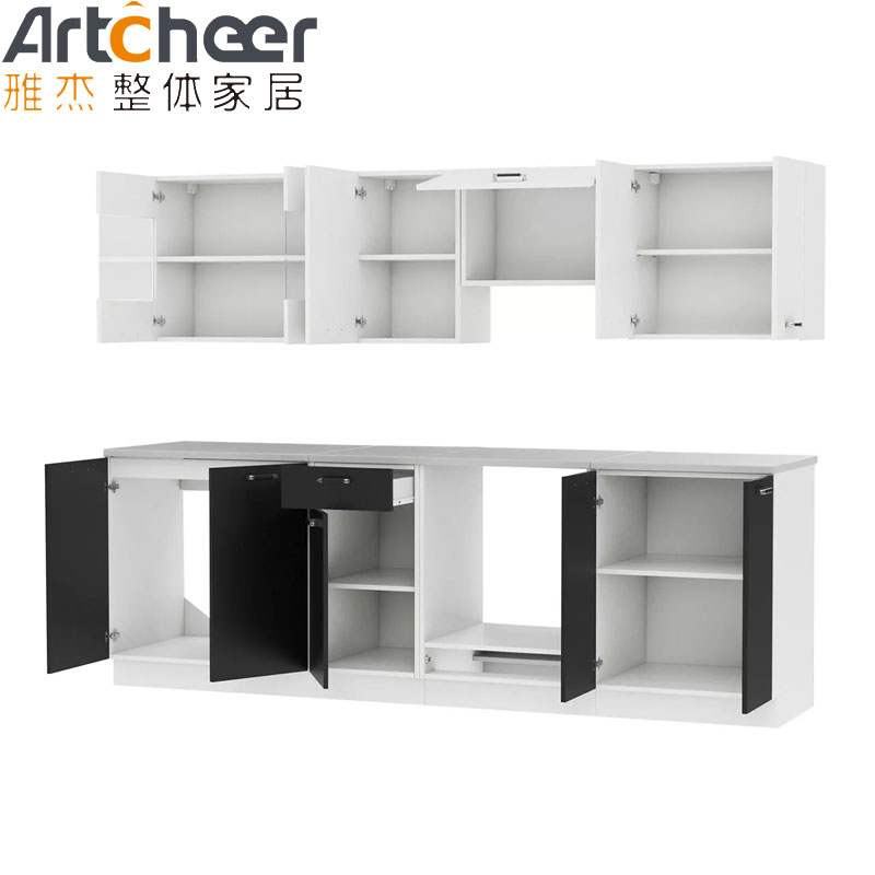 Kitchen Furniture Customize Design Modular Kitchen Cabinets Set for Africa Market