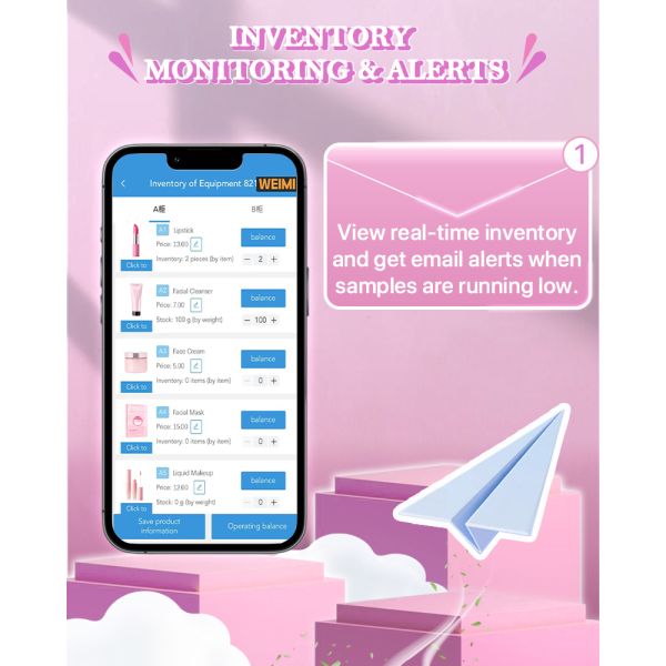 Cosmetics Makeup Products Vending Machine With Smart Free Sample Feature For Branding Campaign