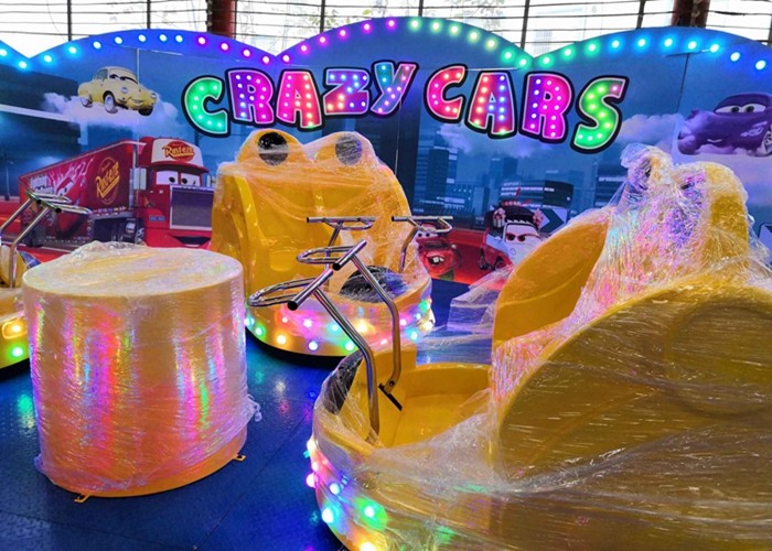 Anti Corrosion Paint Kiddie Amusement Rides Customized Color 1 Year Warranty