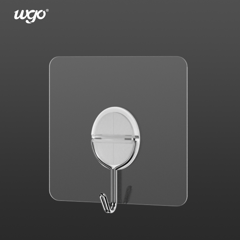 Washbale WGO Wall Hook Hanger Adhesive No Drilling Hole Free Wall Screw Sticker