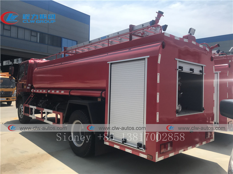 Sinotruk Howo 4x2 4CBM Water Tank Fire Fighting Truck