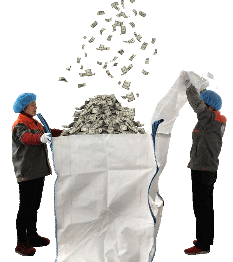 golden supplier 1000kg bulk bag 1 ton skip bag pp jumbo bag,pp construction waste bulk skip bag,super sack Bulk jumbo Ba