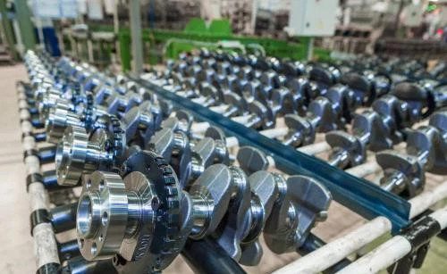 Deutz D5D Forged Steel Die Forging Diesel Engine Crankshaft 04256816 02929962