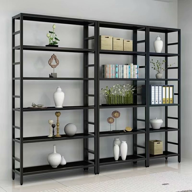 Grocery Store Metal Wood Supermarket Gondola ShelvingMetal/Wooden/Acrylic Display Shelf for Clothing/Shoes/Jewelry/Watch