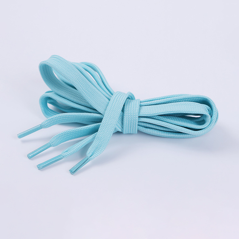 Polyester Shoestring Shoelaces 1cm Width Colored Shoestrings