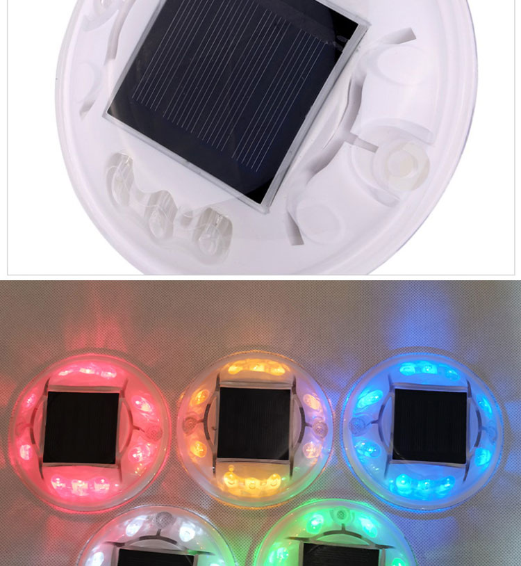 Durable Plastic Reflective Round Road Stud with Road Traffic Safety Warning Function