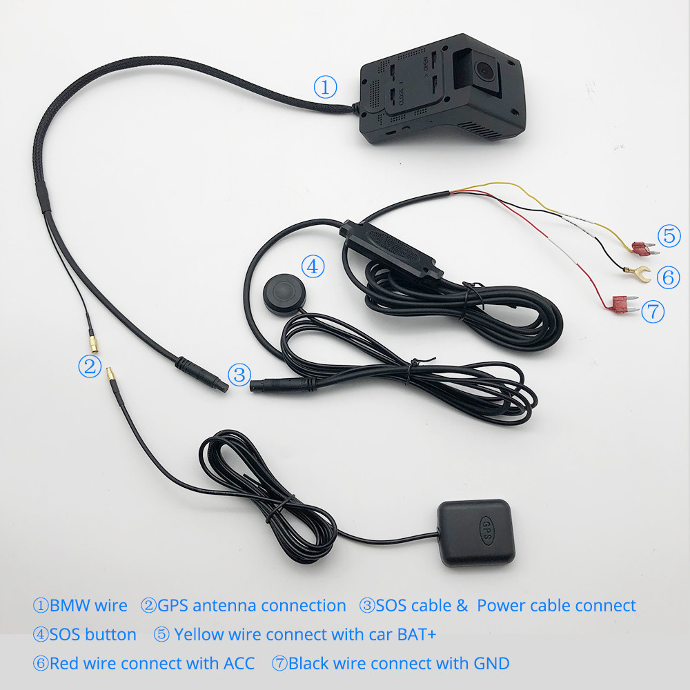 IR Night Vision USB Hidden Car Camcorder DVR Mirror Camera Live View FHD1080P Remote View