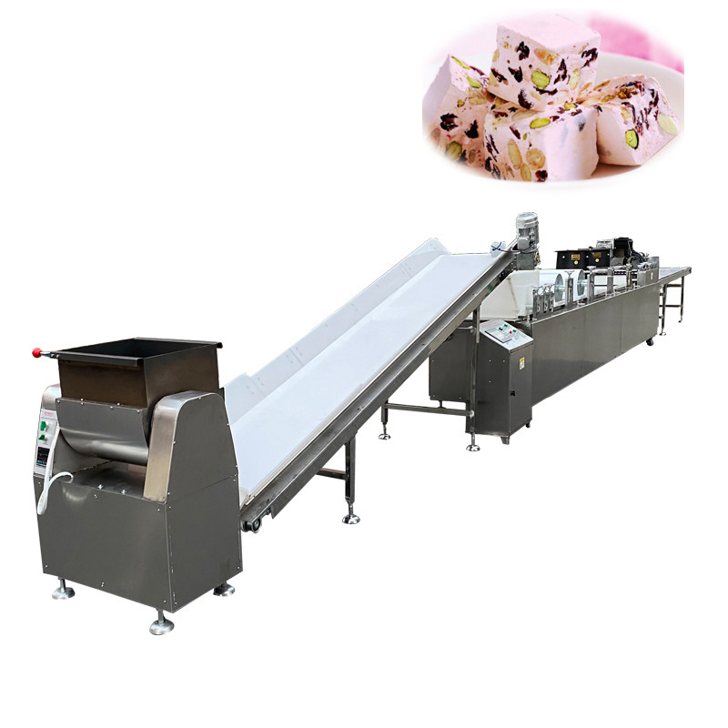 Papa Hot Selling Small Nougat Bar Production Line With PLC Control