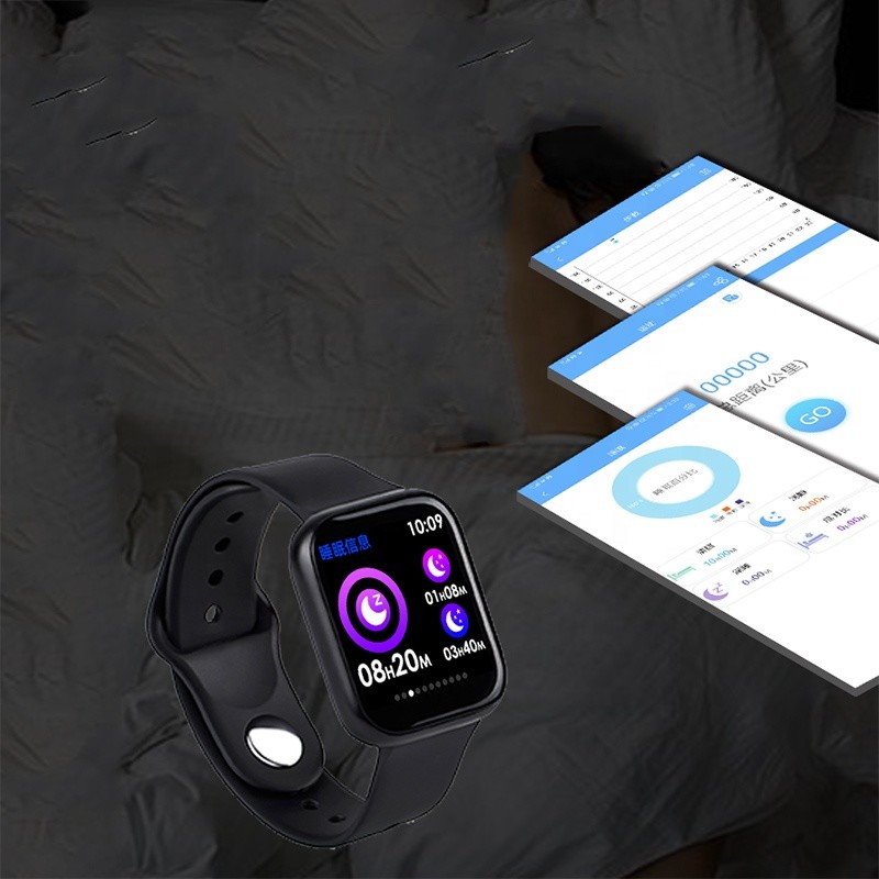 All Day Heart Rate Monitor Watch , Clip Charging Fitness Smart Bracelet