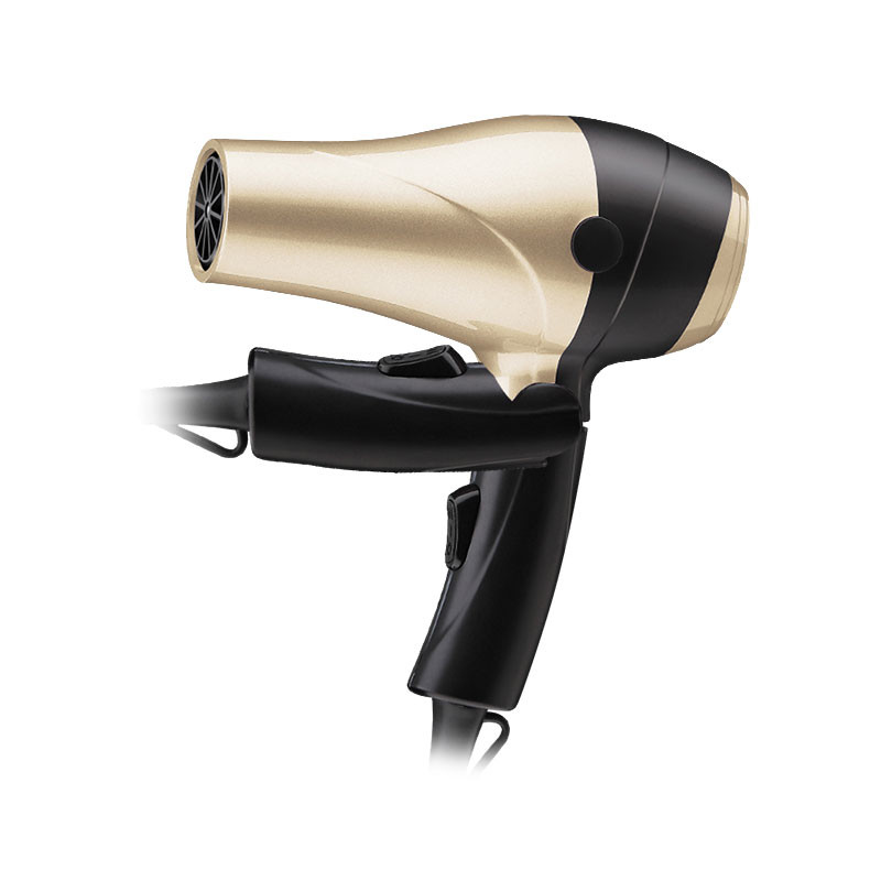 Mini travel hair dryer with diffuser folding hair dryer compact blow dryer