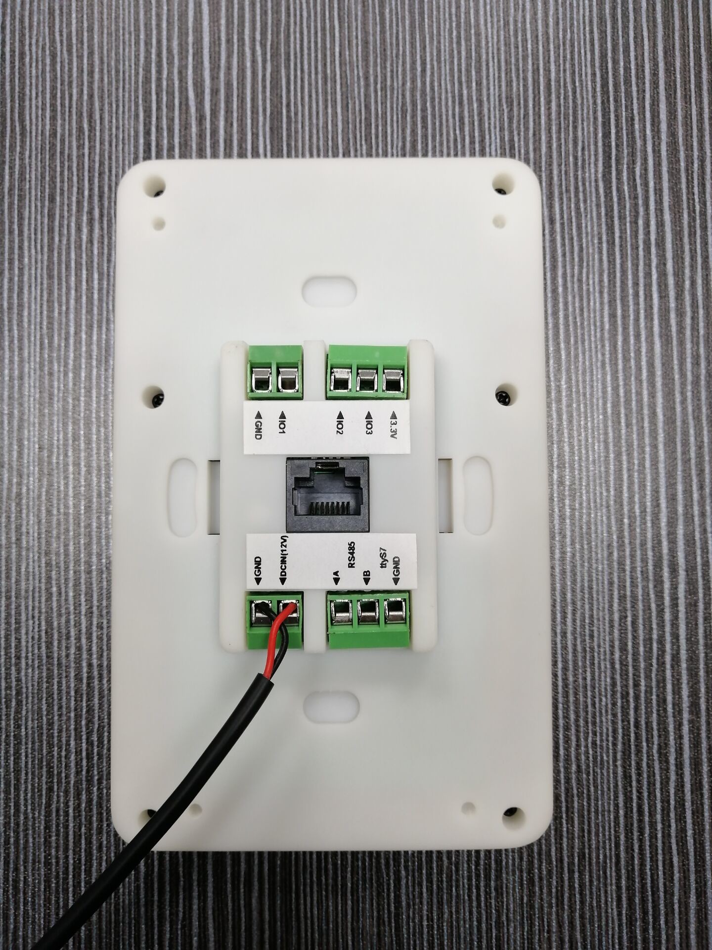 Sibo Industrial Grade 5" Smart Control Wall Mount Android POE Tablet with RJ45 Ethernet NFC GPIO UART Relay RS232/RS485
