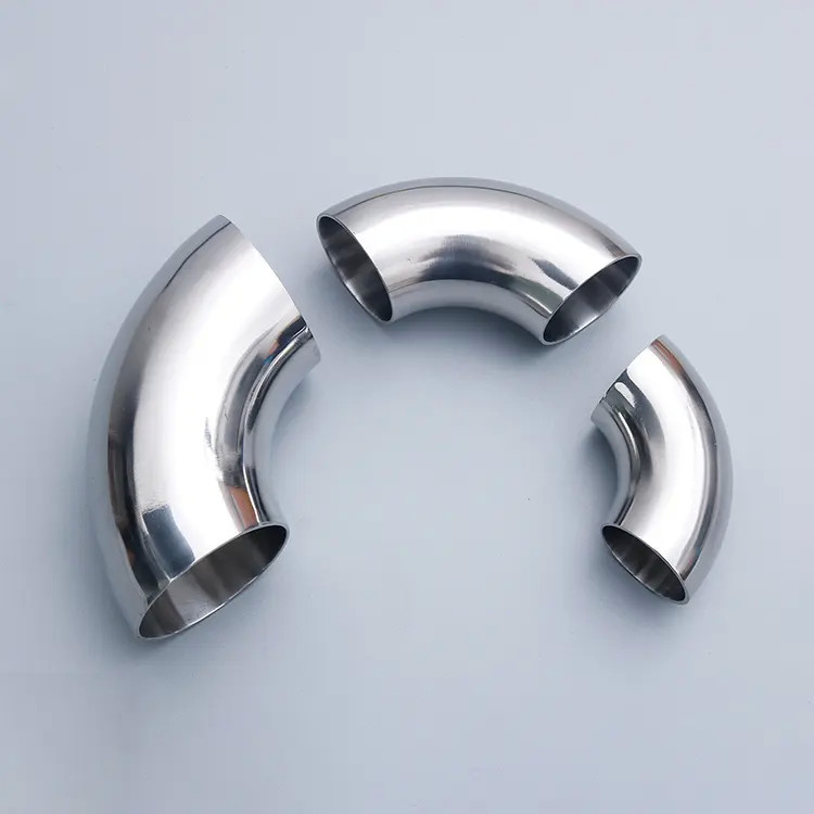 Butt Weld Fittings Stainless Steel Sanitary Pipe Fitting Male Elbow 1/4 Bsp X 8 Mm Od Pipe Bending Pipes