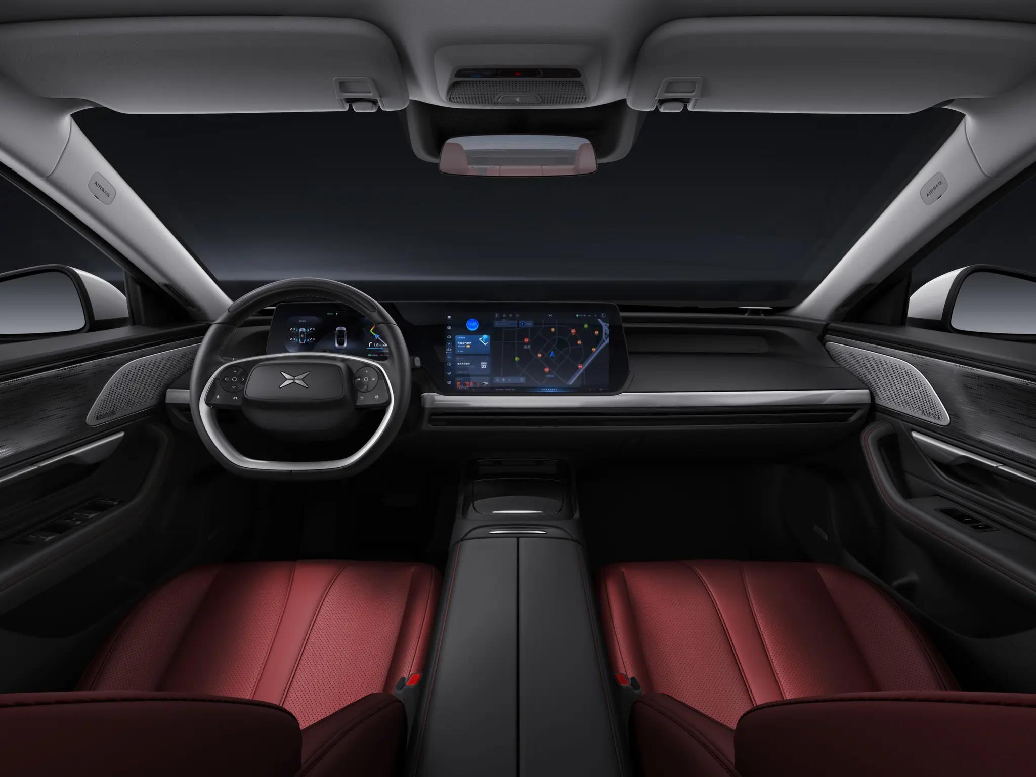 Efficiency 12.5 kWh / 100 km 2024 XPeng P7 Electric Cars Large Luxury EV with Max. Speed of 170 km/h and Automatic Transmission