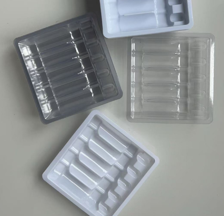 ISO Certificate Vial Ampoule Trays Plastic Packing Tray For 2ml 3ml 5ml 10ml