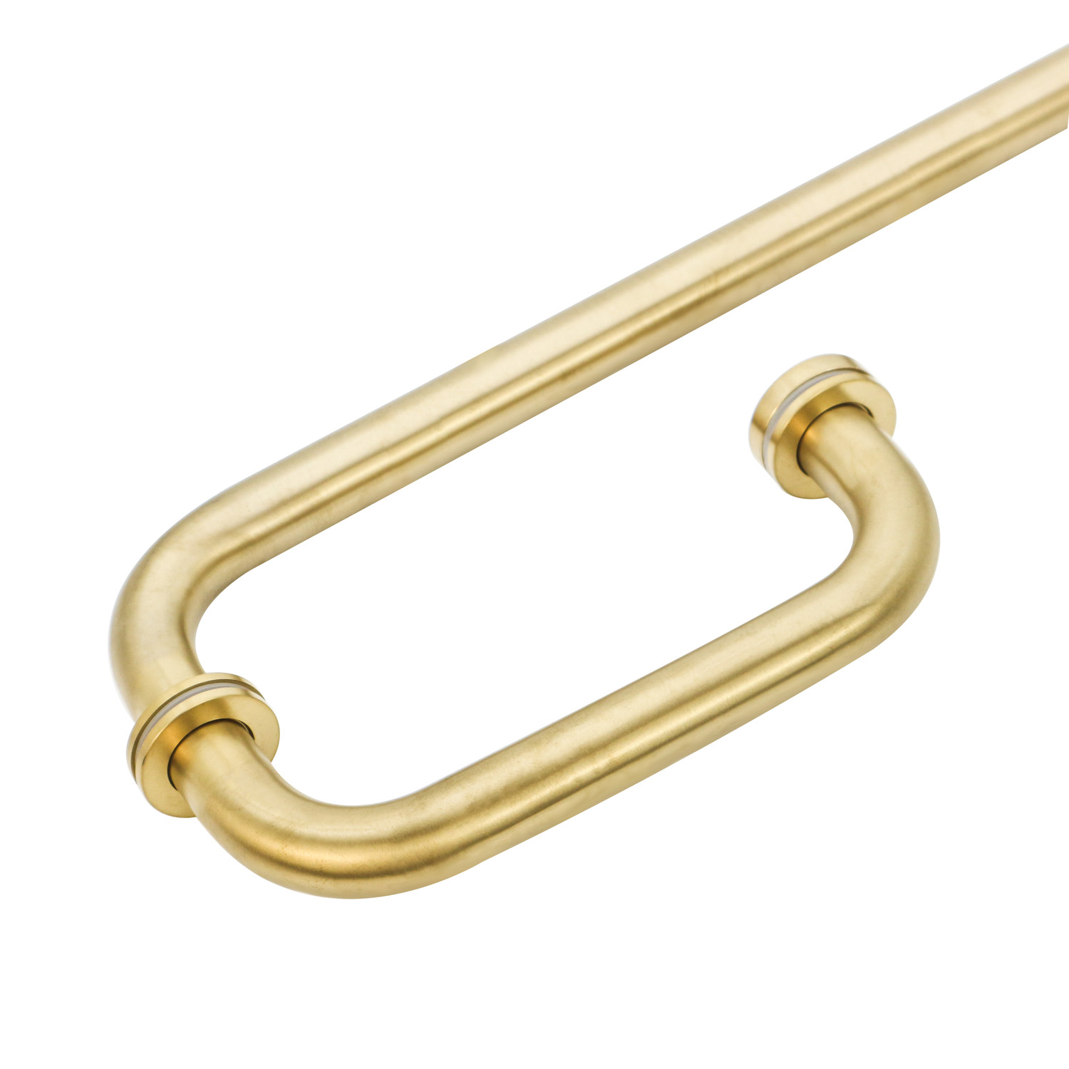 Interior Sliding Glass Door Pull Handle in SS 304 Stainless Steel with Polished Finish