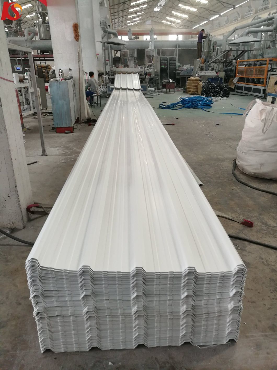 Low Priced ASA PVC Roofing Sheet Plain Roof Tiles for Factory