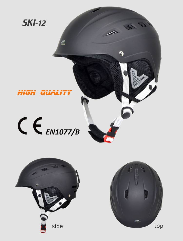 ABS Snow Helmet With Visor SKI-12