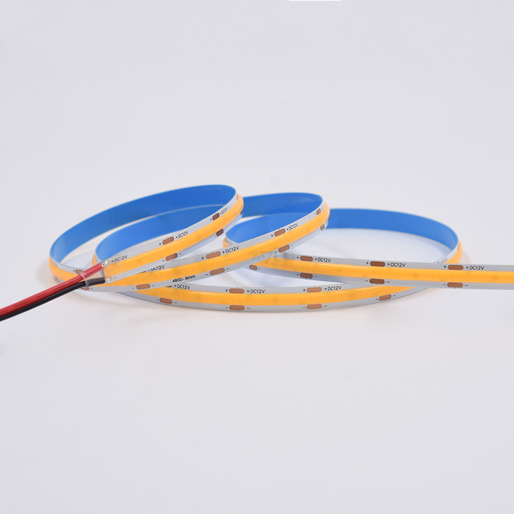 8MM 12V/24V 480LEDs LED Strip 5Meters/Reel WIth High-density Chip-on-Board Technology for Light Project