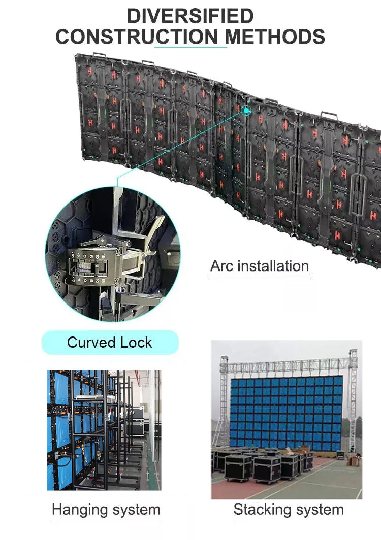 Other Media Ultralight P3.91 P4.81 Outdoor Indoor Stage Concert Giant Panel Wall Led Panel Screen Led Display