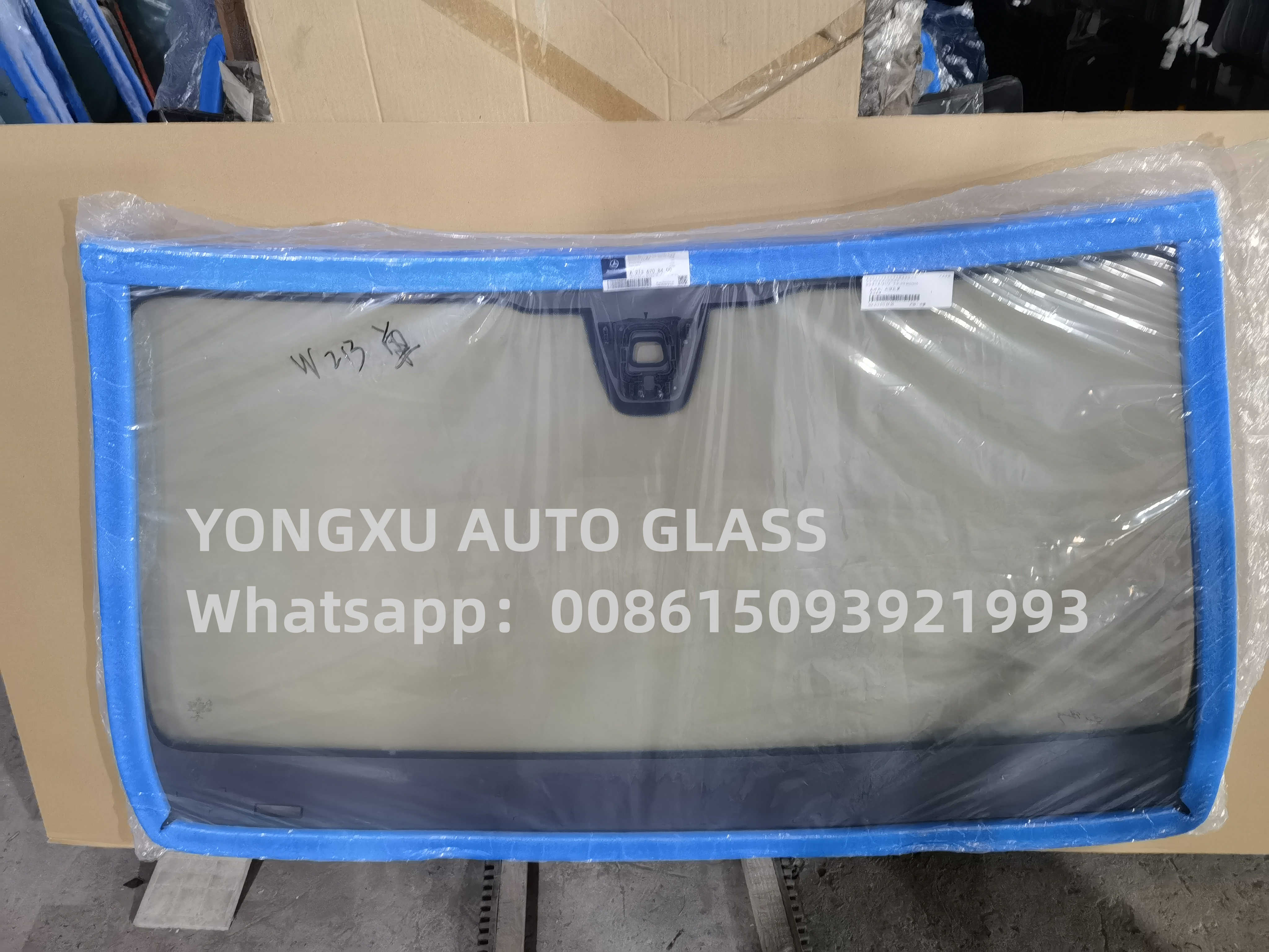 Mercedes-Benz E-Class W213 4d Sedan 2016 Single Rain Sensor Night View Car Front Windshield Car Front Wind Shield Glass