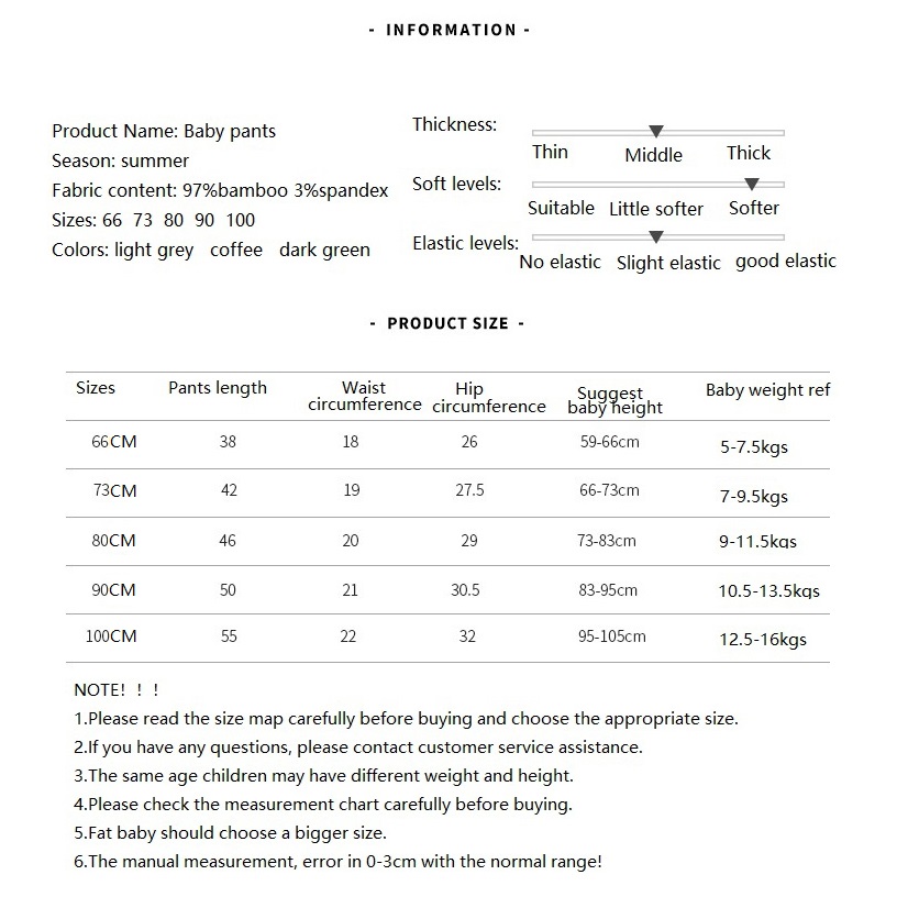 Infant toddler baby clothes bamboo fiber pants Leggings Newborn Baby kids jogger Bottom Pants unisex baby pants