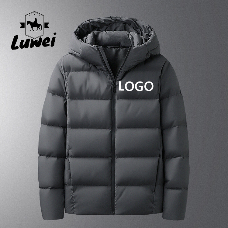 Long Puffer Cotton Padded Jackets Utility Quilting Bubble Puffer Coat Hooded
