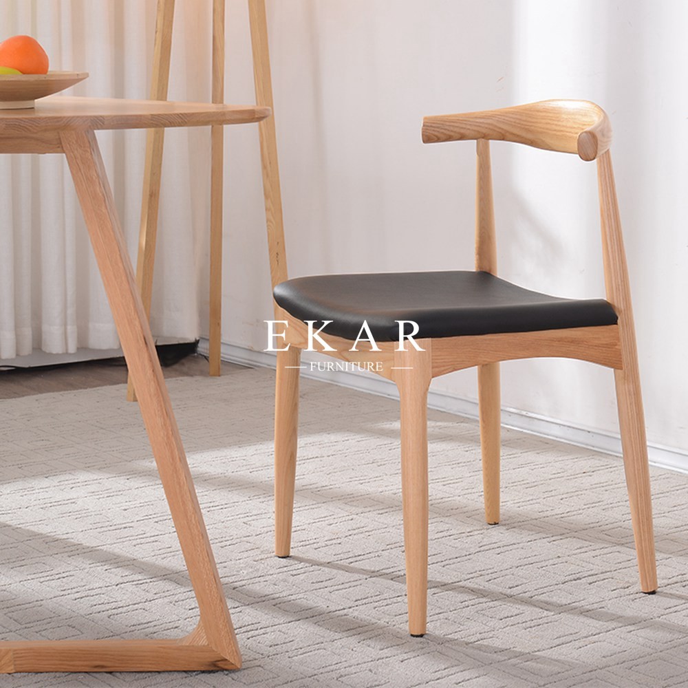 Dining Chair Wood Made In China Hotel Home Furniture Northern Europe