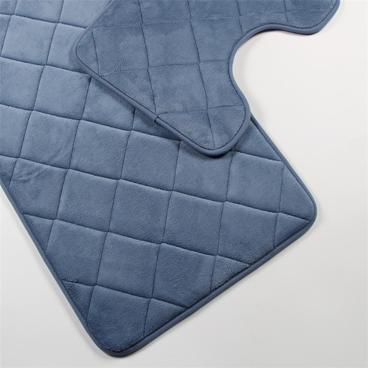 OEM 600G Memory Foam Shower Mat Nonslip Bathroom Rug